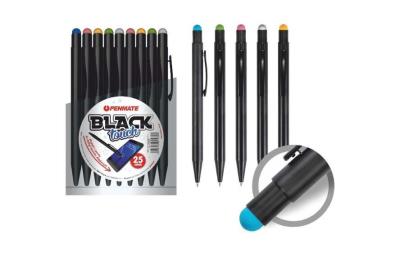 Opakowanie Długopis metalowy Black Touch mix kolorów 25szt