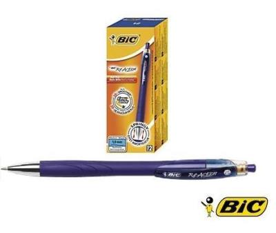 Opakowanie Długopis Reaction - niebieski (12 szt.) BIC