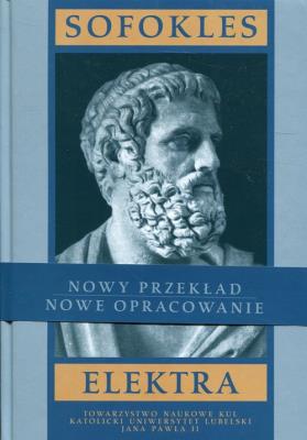 Elektra. Autor: Sofokles. SmakLiter.pl Okładka książki Elektra