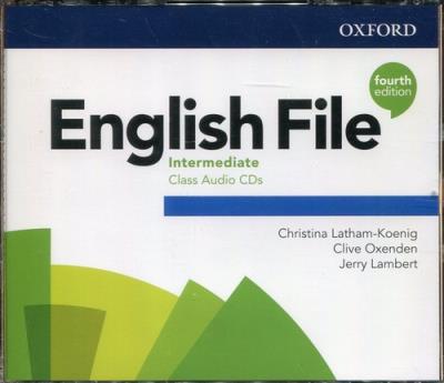 Opakowanie English File Intermedite Class Audio CDs