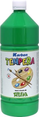 Opakowanie Farba tempera w butelce 1l Zielony , Karbon
