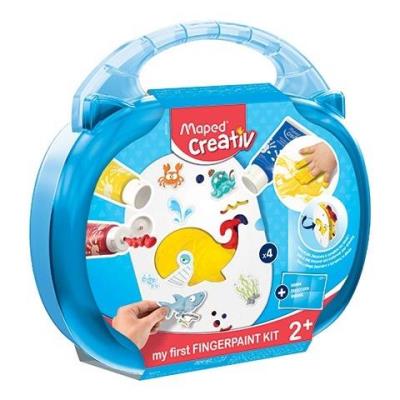 Opakowanie Farby do malowania palcami walizka MAPED