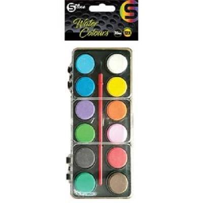 Opakowanie Farby wodne fi 22 S-LlNE 1/12 in PVC box + pędzel