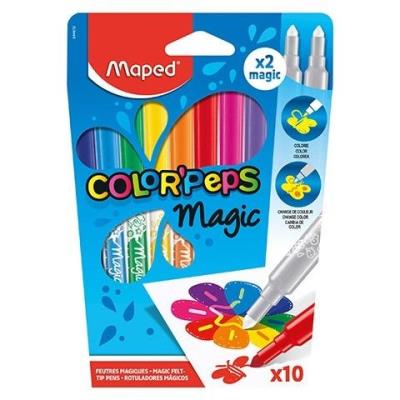 Opakowanie Flamastry Colorpeps Magic 8+2 MAPED