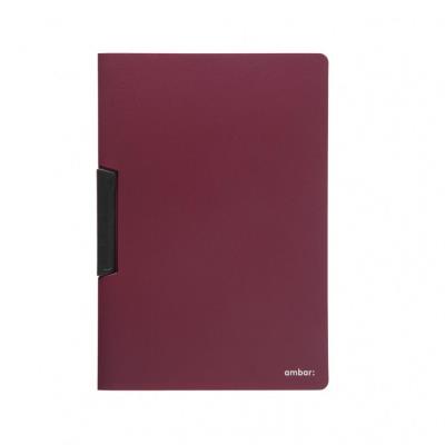 Opakowanie Folder na dokumenty A4 zamykany Polip Bordowy