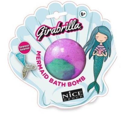 Opakowanie Girabrilla Syrenka musująca bomba niebieska