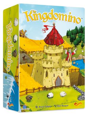 GRA KINGDOMINO. Autor: Bruno Cathala. SmakLiter.pl Okładka książki GRA KINGDOMINO