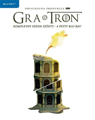 Gra o tron. Sezon 6 (4 Blu-ray). Autor: praca zbiorowa. SmakLiter.pl Okładka książki Gra o tron. Sezon 6 (4 Blu-ray)
