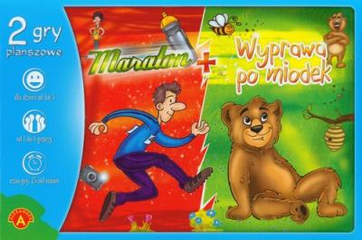 Okładka książki Gra - Maraton + Wyprawa po miodek ALEX