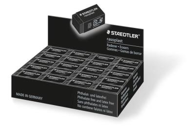 Opakowanie Gumka Rasoplast black line (40szt)