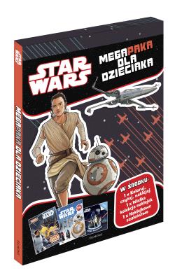 Okładka książki GWIEZDNE WOJNY MEGAPAKA DLA DZIECIAKA