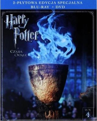 Harry Potter i Czara Ognia (Blu-ray+DVD). Autor: Mike Newell. SmakLiter.pl Okładka książki Harry Potter i Czara Ognia (Blu-ray+DVD)