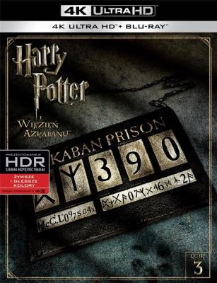 Harry Potter i Więzień Azkabanu (2 Blu-ray) 4K. Autor: Alfonso Cuaron. SmakLiter.pl Okładka książki Harry Potter i Więzień Azkabanu (2 Blu-ray) 4K
