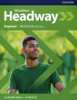 Okładka książki Headway 5E Beginner WB + key OXFORD