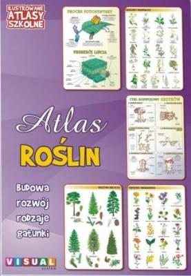 Ilustrowany atlas szkolny. Atlas roślin. Autor:   Praca zbiorowa. SmakLiter.pl Okładka książki Ilustrowany atlas szkolny. Atlas roślin