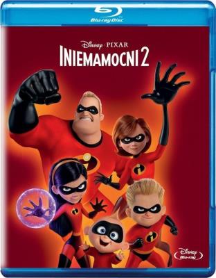 Iniemamocni 2 (Blu-ray). Autor: Brad Bird. SmakLiter.pl Okładka książki Iniemamocni 2 (Blu-ray)