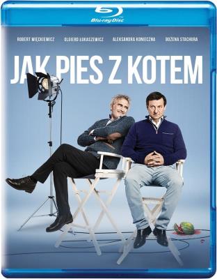 Jak pies z kotem (Blu-ray). Autor: Janusz Kondratiuk. SmakLiter.pl Okładka książki Jak pies z kotem (Blu-ray)