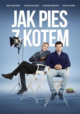 Jak pies z kotem DVD. Autor: Janusz Kondratiuk. SmakLiter.pl Okładka książki Jak pies z kotem DVD