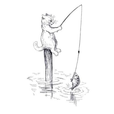 Opakowanie Karnet B6 z kopertą A Fishing Story