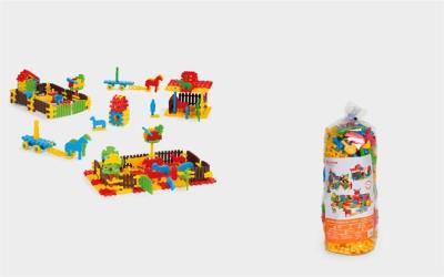 Opakowanie Klocki Konstrukcyjne Wiejska Zagroda Worek