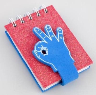 Opakowanie Kołonotes dłoń - 3 palce