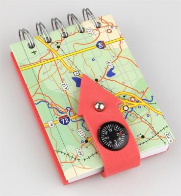 Opakowanie Kołonotes z kompasem USA