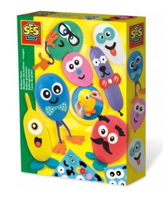 Kreatywna zabawa - Balonikowe twarze. Wydawca: SES NL. SmakLiter.pl Opakowanie Kreatywna zabawa - Balonikowe twarze