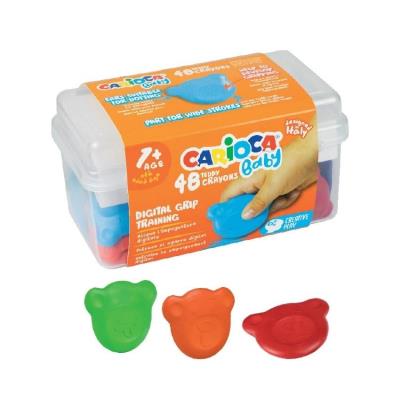 Opakowanie Kredki Misiaki Baby kuferek 48 szt