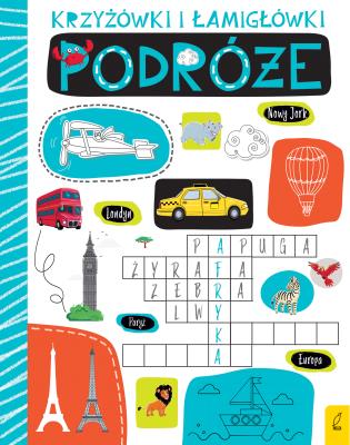 Okładka książki Krzyżówki i łamigłówki. Podróże