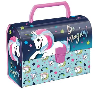 Okładka książki Kuferek oklejany Jednorożec DERFORM