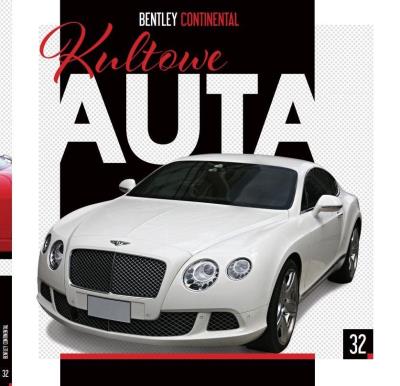 Okładka książki Kultowe Auta 32 Bentley Continental