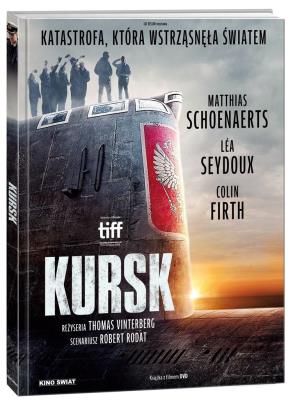 Kursk/ Kino Świat. Autor: Thomas Vinterberg. SmakLiter.pl Okładka książki Kursk/ Kino Świat
