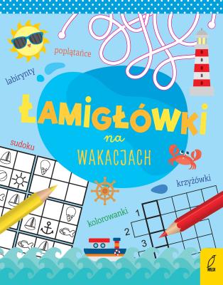 Okładka książki Łamigłówki na wakacjach