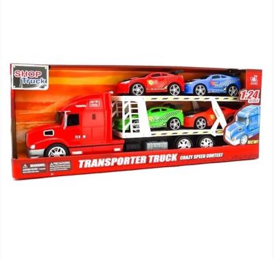 Opakowanie Laweta + 4 auta