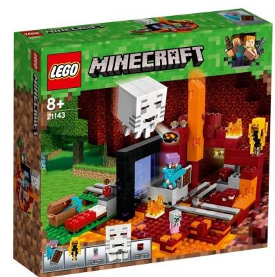 Opakowanie Lego Minecraft 21143 Portal do Netheru