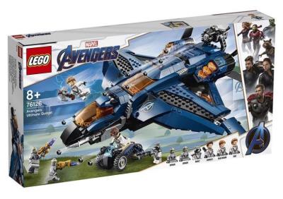 Opakowanie Lego SUPER HEROES 76126 Wspaniały Quinjet Avengers