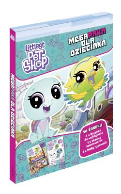 Okładka książki Littlest Pet Shop Megapaka dla dzieciaka