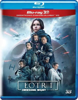 Łotr 1. Gwiezdne wojny - historie (3 Blu-ray) 3D. Autor: Gareth Edwards. SmakLiter.pl Okładka książki Łotr 1. Gwiezdne wojny - historie (3 Blu-ray) 3D