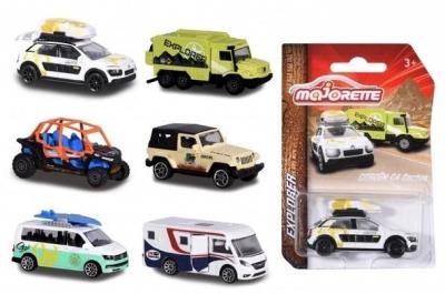 Opakowanie Majorette Explorer 6 rodzajów
