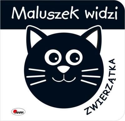 Okładka książki Maluszek widzi Zwierzątka
