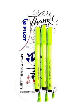 Opakowanie Marker do kaligrafii Lettering pen BLX3 3szt PILOT