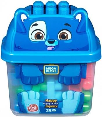 Opakowanie Mega Bloks. Wesoła piesek z klockami