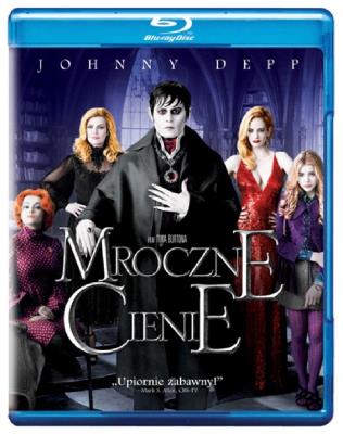 Mroczne cienie (Blu-ray). Autor: Burton Tim. SmakLiter.pl Okładka książki Mroczne cienie (Blu-ray)