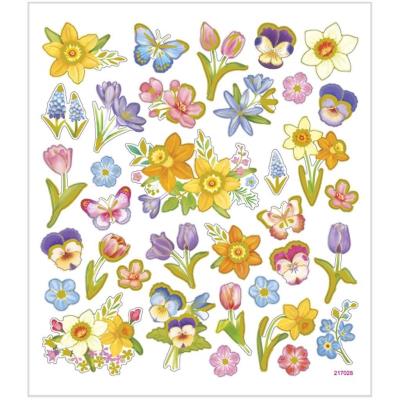 Opakowanie Naklejki Kwiaty Wiosenne