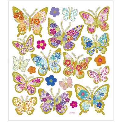 Opakowanie Naklejki Motyle w Kwiaty