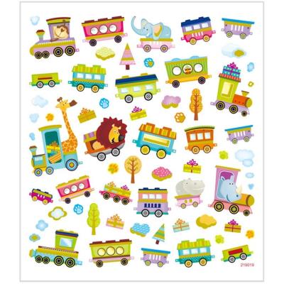 Opakowanie Naklejki Pociąg ze Zwierzętami