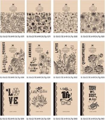 Opakowanie Notatnik ozdobny 105x125/64K gładki FRESH