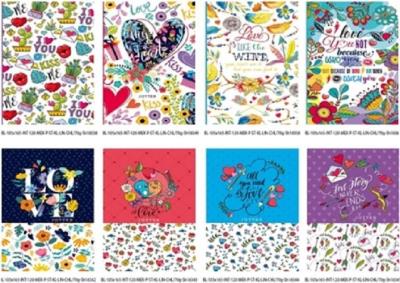 Opakowanie Notatnik ozdobny 105x165/120K krat/lini/gładk FREH