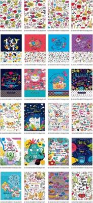 Opakowanie Notatnik ozdobny 105x165/64K gładki FRESH