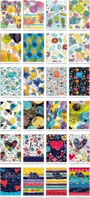 Opakowanie Notatnik ozdobny 105x165/80K kratka FRESH